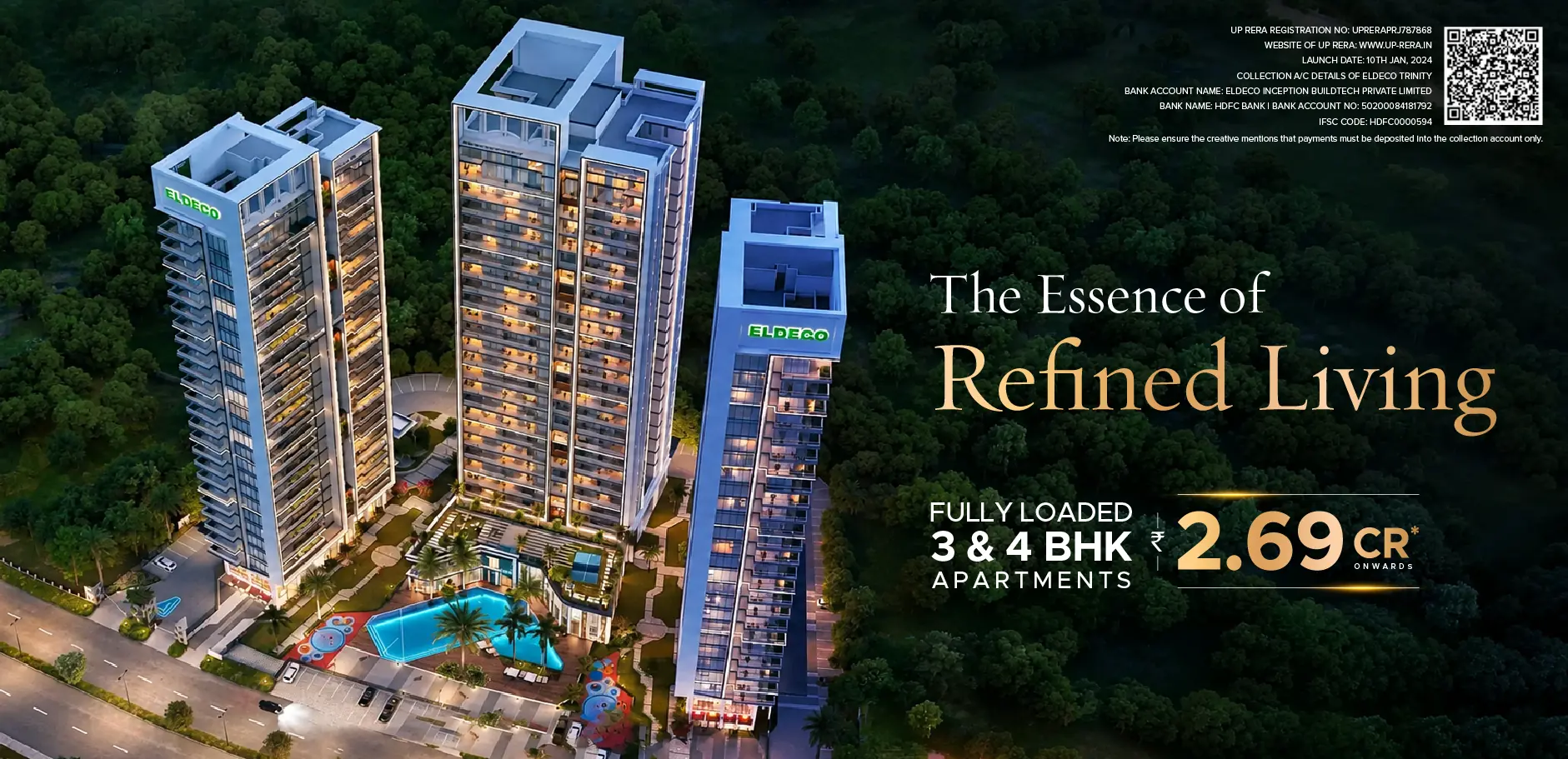 Eldeco Trinity lifestyle visual